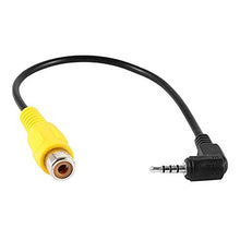 Load image into Gallery viewer, iSaddle RCA to 2.5mm AV-in Cable, Car Rear View Camera to GPS 2.5mm AV-in Adapter Cable
