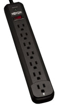Load image into Gallery viewer, Tripp Lite 7 Outlet Surge Protector Power Strip, Extra Long 12ft Cord, Black, &amp; Dollar 25,000 Insura
