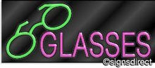 Load image into Gallery viewer, &quot;Glasses&quot; Neon Sign w/Graphic
