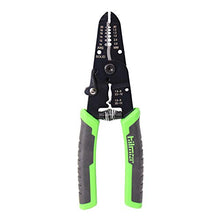 Load image into Gallery viewer, Hilmor 7&quot; Wire Stripper with Rubber Handle Grip, Black &amp; Green, WS7 1885426
