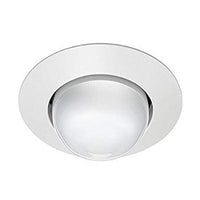 Juno Lighting Group 201N-WH Open Frame Recessed White Trim, 5-Inch, White Finish