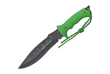 Load image into Gallery viewer, Wartech H-4732 Biohazard 13&quot; Overall Zombie Black Blade with Neon Green Handle

