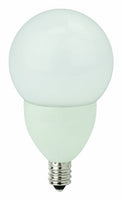 TCP LED5E12G1627KF Candelabra LED Bulb, Frosted G16, 5W (40W Equiv.) - Dimmable - 2700K - 300 Lm.