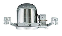 Nicor Lighting 6 Inch Housing For New Construction Applications, No Bracket, Ic Rated (17002 Anb)