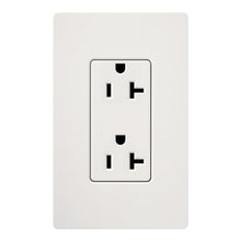 Load image into Gallery viewer, Lutron SCR-20H-SW SC 20Amp Receptacle Snow Clamshell Snow
