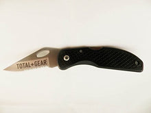 Load image into Gallery viewer, Total Gear Utilitarian Lockback Knife Black
