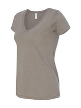 Load image into Gallery viewer, Next Level Womens Ideal V-Neck Tee (N1540) Warm Gray s
