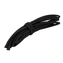 Load image into Gallery viewer, Aexit 5M Long Electrical equipment 6.4mm Inner Dia. Polyolefin Heat Shrinkable Tube Wire Wrap Sleeve Black
