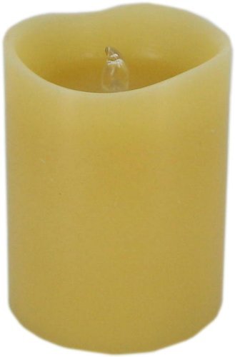 Island Imports Wickless LED Small Ivory Candle