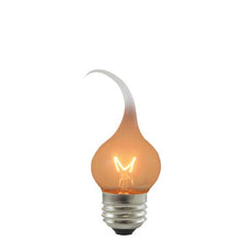 Load image into Gallery viewer, BulbritesF/7.5S11 7.5 Watt Incandescent Silicone Dipped S11 Chandelier Bulb Medium Base 25 Ct
