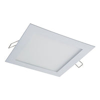 HALO SMD6S6950WHDM SMD-DM Lens Square Integrated LED Surface Mount Recessed Downlight Trim, 3000K (No Can Needed), 6.4