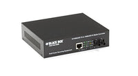 Black Box FST ETH PoE MED Conv 10/100Mbps COP to 100Mbps MM 1300nm 2km ST