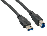 Cable Leader 6ft USB 3.0 A Male to B Male Cable, Black