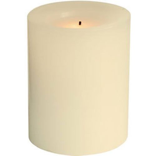 Sterno Home CGT54400CR01 Flameless Candle, 4 in, Cream