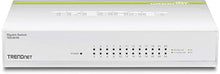 Load image into Gallery viewer, TRENDnet 24-Port Gigabit GREENnet Switch, QoS, 48 Gbps Switching Fabric, Fanless, Plug &amp; Play, Half &amp; Full Duplex, TEG-S24D
