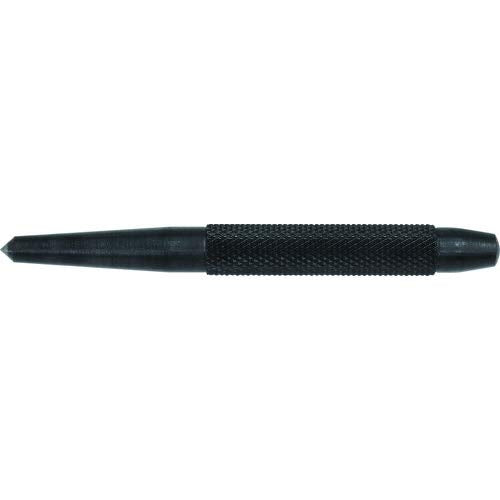 TRUSCO TCP-M Center Punch with Carbide Tip, Total Length: M Type, 3.9 inches (100 mm), Diameter: 0.4 inches (10 mm)