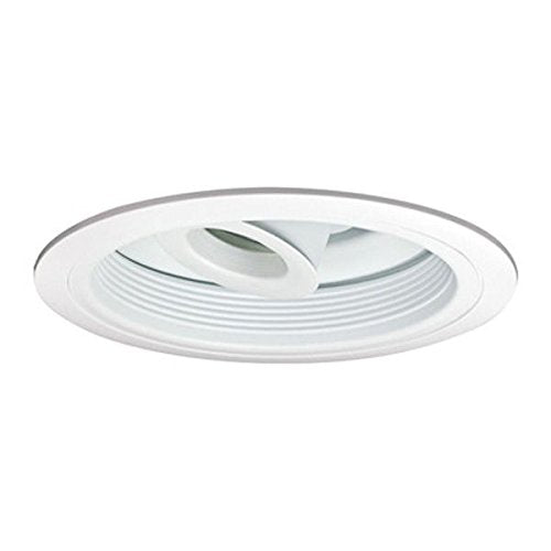 Nora NL-670W 6 in. White Regressed Spot Cylinder with White Baffle