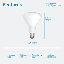 Load image into Gallery viewer, Sunco Lighting 10 Pack BR30 LED Bulbs, Indoor Flood Lights 11W Equivalent 65W, 5500K Daylight Glow, 850 LM, E26 Base, 25,000 Lifetime Hours, Interior Dimmable Recessed Can Light Bulbs - UL Listed

