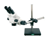 VanGuard 1278ZB Stereo Zoom Microscope with Trinocular Head and Boom Stand, 10X Eyepiece, 0.7X - 4.5X Objective, 110V, 7X - 45X Magnification