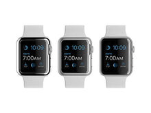 Load image into Gallery viewer, 3 Pack Ultra Thin Protective Cases for Apple Watch 42mm, Silver, Grey, Clear
