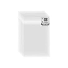 Load image into Gallery viewer, Golden State Art, Pack of 100, Closure Clear Bags with Flap - Fit for 5x7 Mat Matting and Art Prints - Bag Size: 5 1/4 x 7 1/8 in
