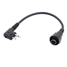 Load image into Gallery viewer, Tenq Mini DIN Plug 6pin Connect Throat Vibration MIC for Two-Way Radio Motorola Feidaxin GP68 GP88 GP88S GP300 GP308 PRO1150 PRO2150 PRO3150 CLS1450 CLS1450C MU-11C MU21CV
