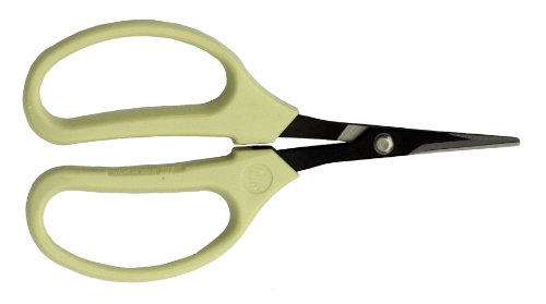 ARS SS-320BM Cultivation Scissors, Angled Carbon Tool Steel