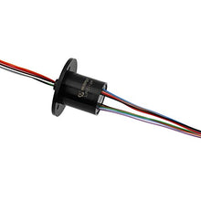 Load image into Gallery viewer, 12 Circuits Capsule Slip Ring with 300rpm Working Speed for Rotary Tables
