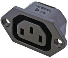 Load image into Gallery viewer, SCHURTER 6600.3200 CONNECTOR, IEC POWER ENTRY, SOCKET, 15A (5 pieces)
