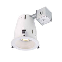 Commercial Electric 4 in. Recessed White Gimbal Kit