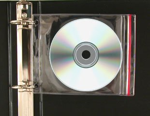 StoreSMART - CD Zipper Binder Case - 25 Pack - R1982-25
