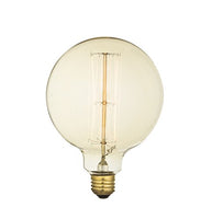 String Light Company V12501 Vintage Antique Light Bulb with E26 Base, 40-Watt (Pack of 2)