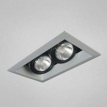 Load image into Gallery viewer, Eurofase TE162-0N 2-Light PAR20 Recessed Mutiple Strip Trim, Platinum
