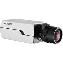 Load image into Gallery viewer, Hikvision DS-2CD4065F-A Box Camera, 6MP, H.264, Day/Night, Must Add Lens, POE/12VDC
