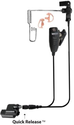 Tactical Ear Gadgets Cougar 2-Wire Surveillance Earpiece EP4023QR for Motorola XTS1500 XTS2000 XTS2500 XTS3000 XTS5000 Radio
