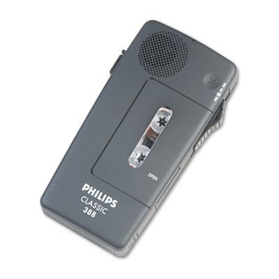 PSPLFH038800B - Pocket Memo 388 Slide Switch Mini Cassette Dictation Recorder