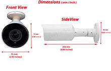 Load image into Gallery viewer, Evertech 4 Pcs 1080P High Definition HD Night Vision Manual Zoom Outdoor Indoor Bullet Security Camera
