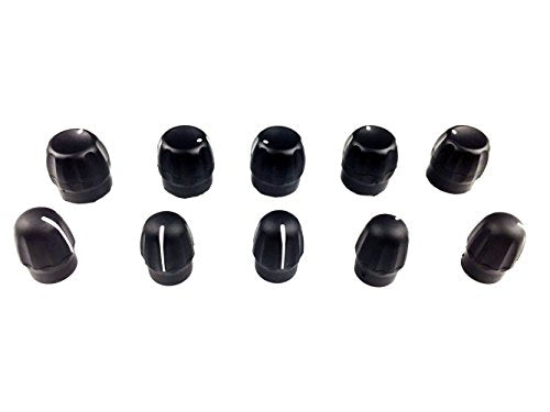 Two Way Radio Volume Control knob and Channel Selector Knob Button Cap Replacement Compatible for Motorola GP338 GP380 HT1550 HT1250 CP150 CP160 Walkie Talkie (5pair)