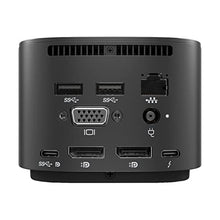 Load image into Gallery viewer, HP Thunderbolt Dock 230W G2 w/ Combo Cable (3TR87UT#ABA), black

