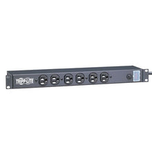 Load image into Gallery viewer, Tripp Lite 12 Outlet Rackmount Network-Grade PDU Power Strip, Front &amp; Rear Facing, 15A, 15ft Cord with 5-15P Plug (RS-1215)
