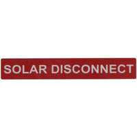 HellermannTyton 596-00246 Solar Disconnect Labels