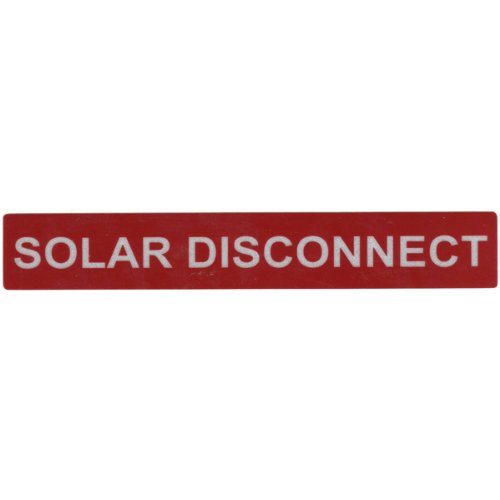 HellermannTyton 596-00246 Solar Disconnect Labels