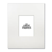 Set of 2 - 16x20 White 8-ply Wedding Mats for 8x10 photos