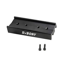 Load image into Gallery viewer, SVBONY 4.72 inches Dovetail Mounting Plate Telescope Short Version 120mm for OTA Equatorial Tripod

