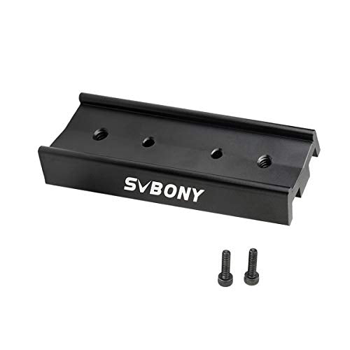 SVBONY 4.72 inches Dovetail Mounting Plate Telescope Short Version 120mm for OTA Equatorial Tripod