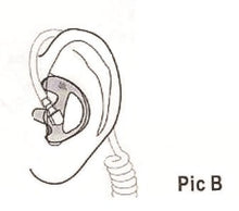 Load image into Gallery viewer, Skeleton Ear Insert-Pair (Left, Right) 6 Pack Small Medium and Large Earmold Pairs (Ear-Molds)
