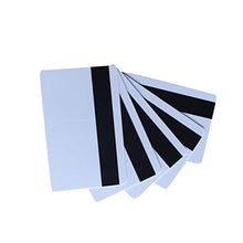 Load image into Gallery viewer, YARONGTECH-10pcs Blank White PVC Hico 1-3 Magnetic Stripe Card Plastic Credit Card 30Mil Magnetic Card with Printable for Card Printer
