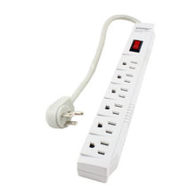 Load image into Gallery viewer, MaxLLTo 1 FT 6 Outlet Safety Surge Protector Angle Plug AC Wall Power Strip
