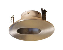 Load image into Gallery viewer, 4 Inches Adjustable Slot Trim for Low Voltage Recessed Light-(Satin Nickel)- Fit Halo/Juno
