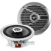 Load image into Gallery viewer, Alpine SPS-M601 110W 6-1/2&quot; 6.5&quot; 2-Way Type-S Marine Coaxial Speakers - Silver
